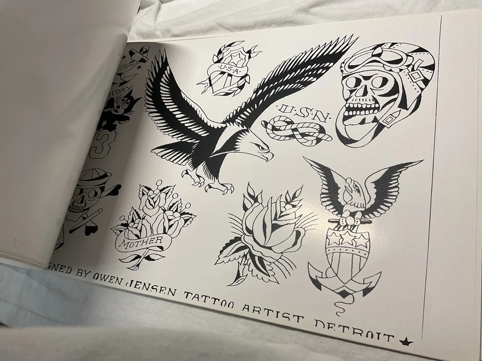 Libro Flash Owen Jensen💥22 páginas copia antigua 🔥Grandes diseños Foto 2 de 4