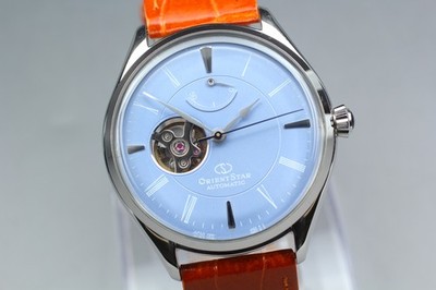 [Near MINT] Orient Star F6R4-UAG0 Skeleton Ice Blue Dial Automatic Men's Watch