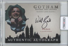2017 Gotham Season Two Autographs Wb Will Brill As Arnold Dobkins