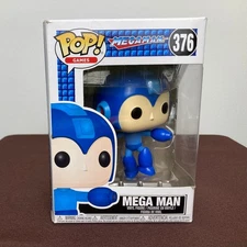 Funko Pop! Vinyl Figure #376 | Games | Mega Man | Mega Man (Jumping) | VAULTED