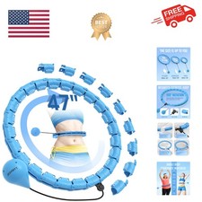 Weighted Hula Circle Hoops for Adults Weight Loss, Infinity Fitness Hoop Plus...