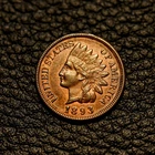 (ITM-7832) 1893 Indian Cent ~ AU+ Condition ~ COMBINED SHIPPING!