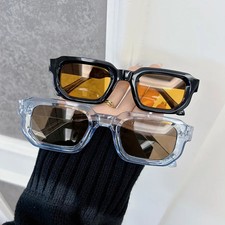Rectangle Sunglasses Fashion Casual Plastic Outdoor Eyewear Women Men
