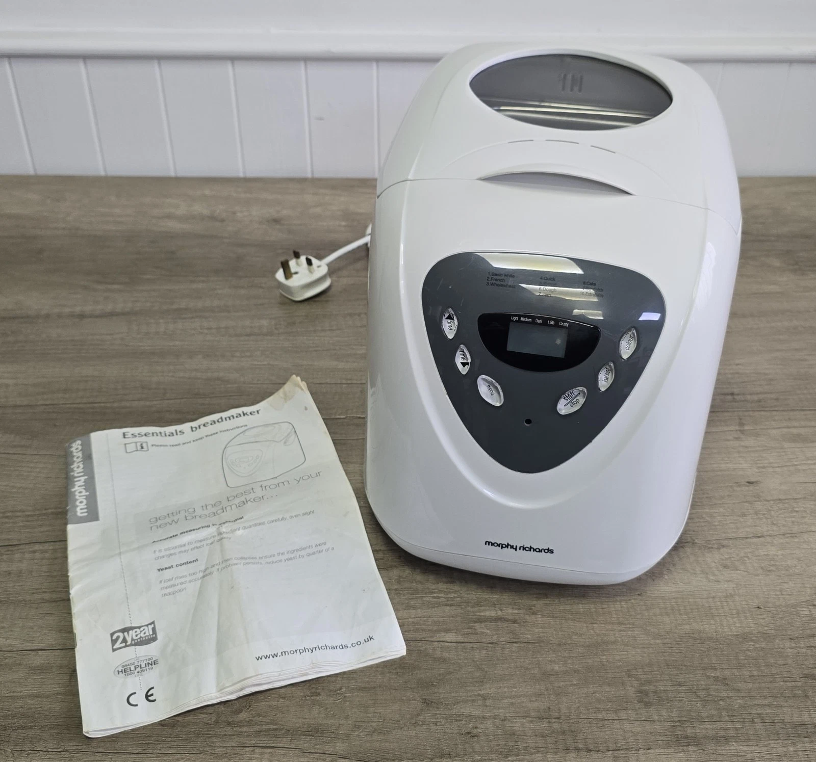 Morphy Richard’s Bread Maker 48285 Fully Working With Instructions