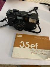 Sears 35mm Camera With Electronic Flash 35ef2 Parts Not Working As Is Read