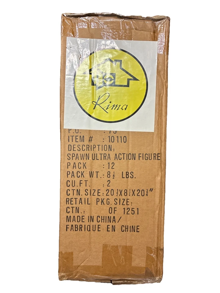 Estuche de 12 figuras de acción Spawn Ultra vintage Irwin / Rima importación 1202 de 1251 Foto 2 de 4