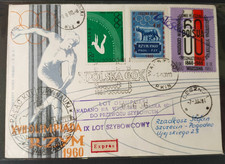 POLAND / POLSKA 1860-1960 OLYMPICS COVER (F)