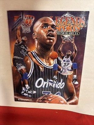 VINTAGE - LEGENDS Sports Memorabilia - SHAQUILLE O'NEAL - w/Uncut