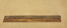 2 Ford Model T Gas Tank Gauge Stick Rulers Gulf Gasolene & Standard Oil Co 1926