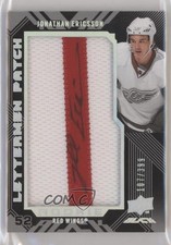 2008 Upper Deck UD Black Rookie Lettermen /399 Jonathan Ericsson #58 Patch 0bd