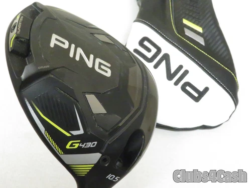 PING G430 LST Driver 10.5° HZRDUS Smoke Red 50g 5.5 Regular Flex +Cover .. CLEAN