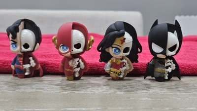 Megahouse KAITAI FANTASY Vol. 3 - JUSTICE LEAGUE 3D Puzzles (Set of 4)