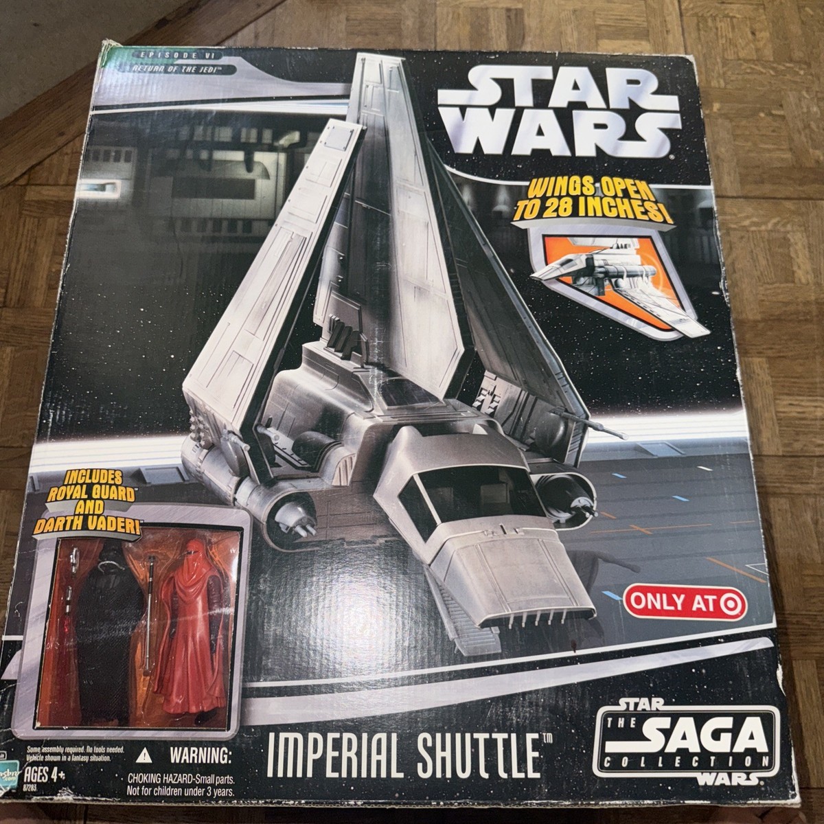 Star Wars Saga Collection Imperial Shuttle Includes Vader & Royal