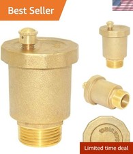 Brass 10500-VE Automatic Float Valve, 1/4" Male Thread Air Release Valve Air ...