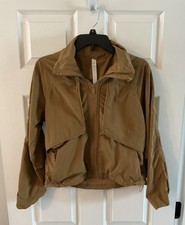 Lululemon Women  s Always Effortless Jacket Brown Size 4