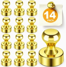 Fridge Magnet, Strong Kitchen Magnets for Refrigerator, Small Neodymium White Bo