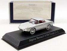NOREV - ALPINE RENAULT A108 Coupe 2+2 1961 silver gray - 1/43 - NOREV517821