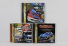 Lot of 3 Daytona USA Gale Racer SEGA Rally Championship CIB SEGA Saturn SS Japan