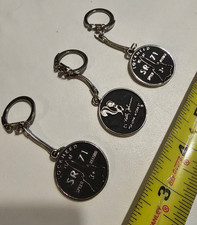 Vintage Lockheed Skunk Works U-2 SR-71 Kelly Johnson Keychains 1974 Lot of 3