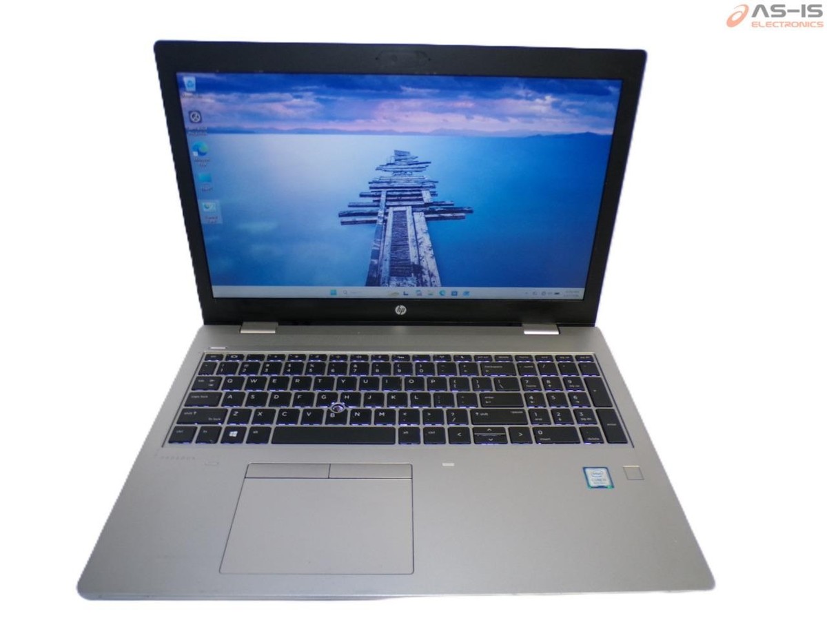 AS-IS* HP ProBook 650 G5 Core i5-8265U 1.60GHz 8GB 256GB SSD W11