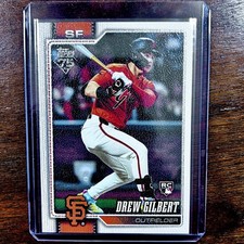 2026 Topps Series 1 Drew Gilbert Rookie RC CANVAS #d/50 San Francisco Giants SSP