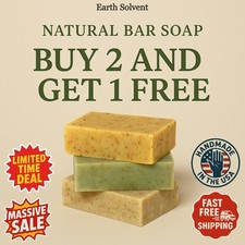 BUY 2 & Get 1 FREE Earth Solvent Natural Orga...