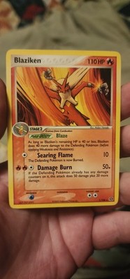 Pokémon Blaziken EX Emerald 1/106 TCG Card