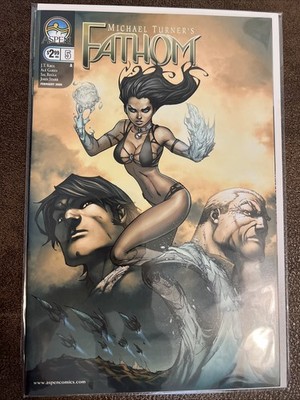 Michael Turner's Fathom #5 Cover A-Alé Garza (Aspen MLT February 2009)