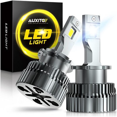 AUXITO Y19 Plus Series D2S LED Headlights HIGH Beam Bulbs Kits 6500K White