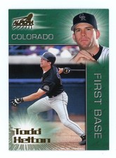 1998 Pacific Aurora #126 Todd Helton