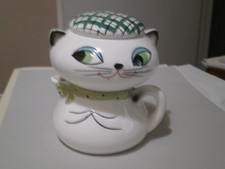 Holt Howard Cozy Kitten Cat Creamer Sugar Bowl Stacking Set Japan 1959