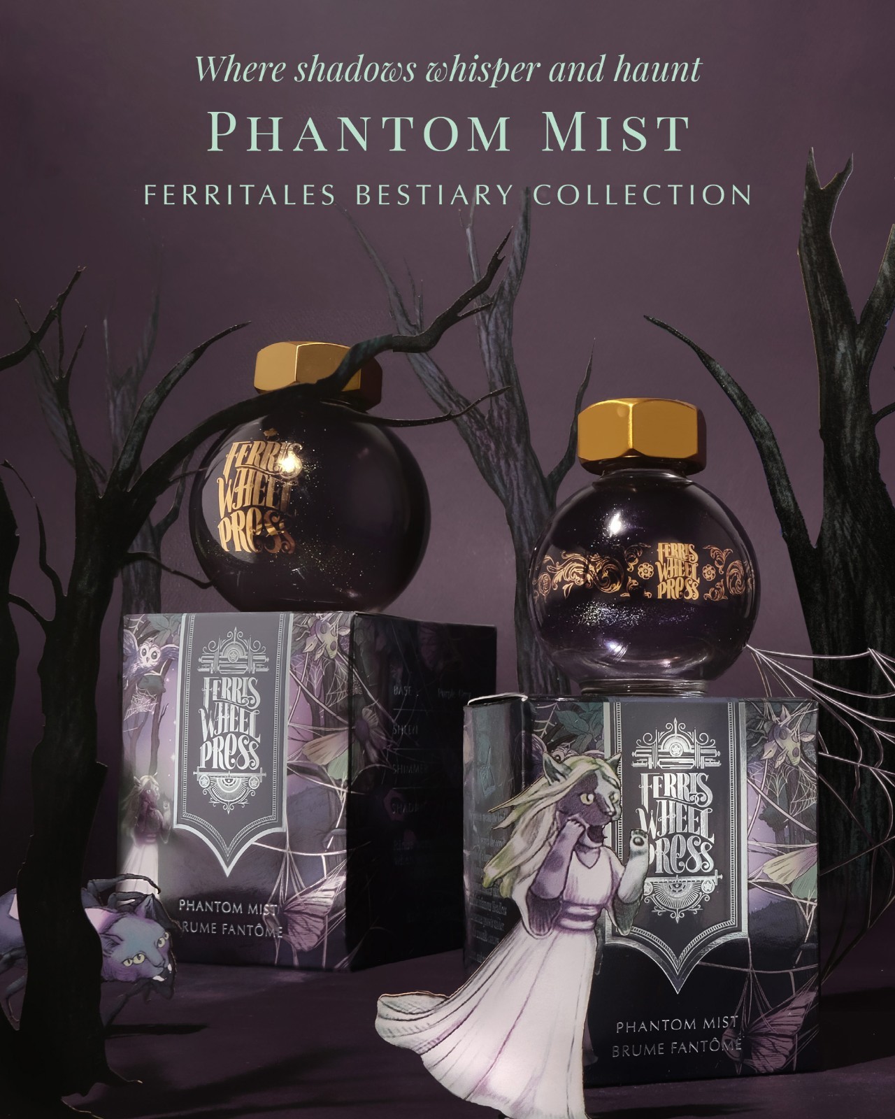 Ferris Wheel Press Phantom Mist 20ml Fountain Pen Ink