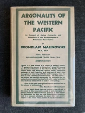 Argonauts of the Western Pacific by Bronislaw Malinowski (HC) : Vintage!