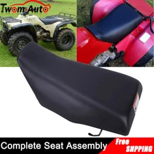 For 1988-2000 1990 Honda TRX 300 TRX300 FW Fourtrax Black Complete Seat Assembly