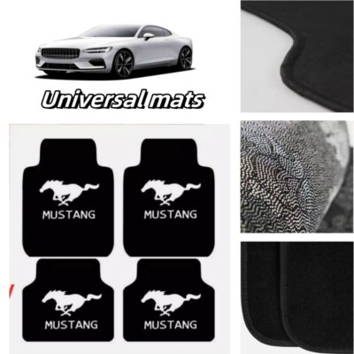 For Ford Mustang All Models Car Floor Mats Carpets Universal Non-ship Nylon Mats