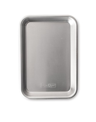 Nordic Ware Naturals Eighth Sheet 10.1'' x 7'' Aluminum Baking and Cookie Pan
