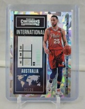 2020-21 Panini Contenders Ben Simmons International Ticket Cracked Ice # /25 SP