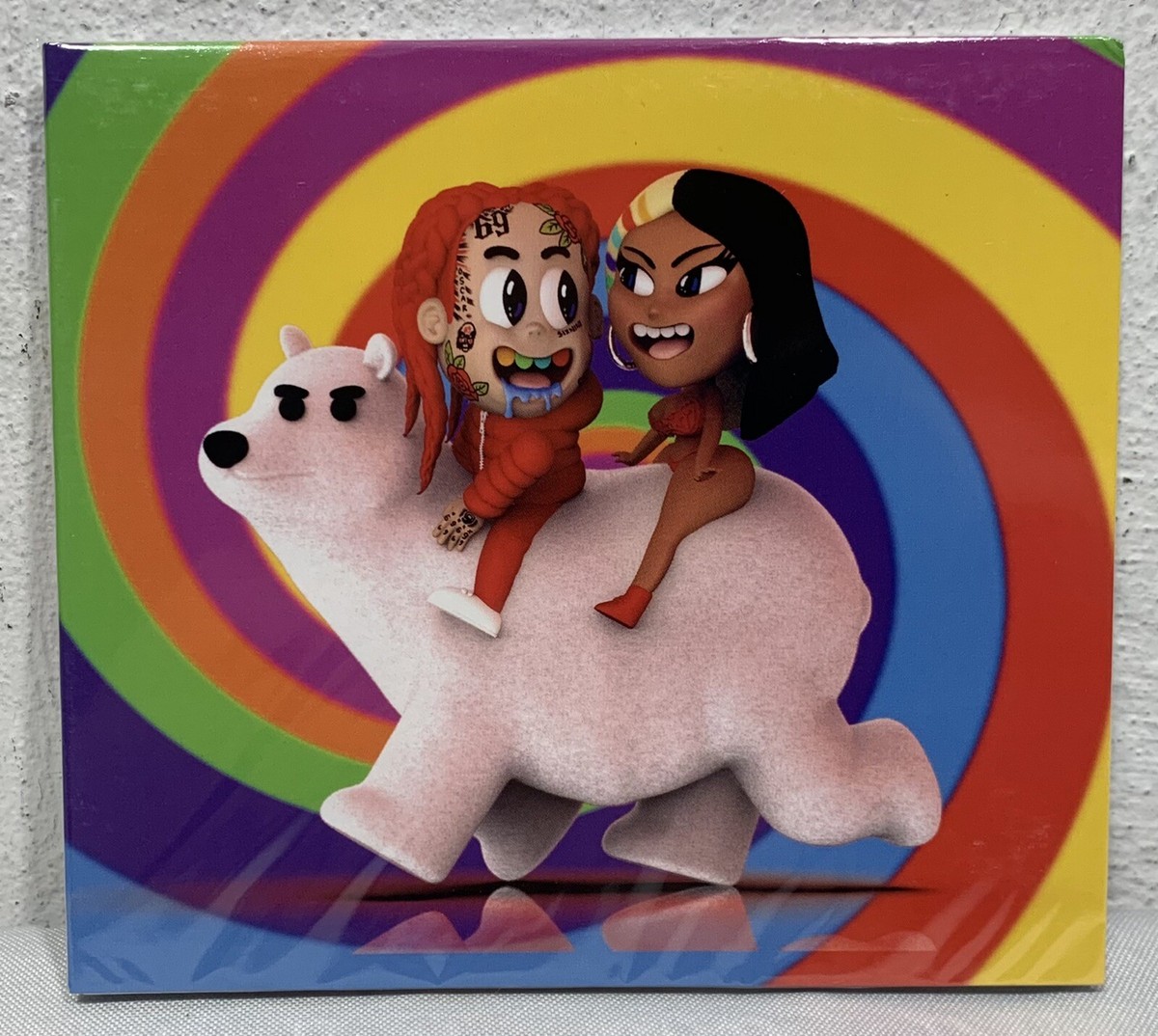 6ix9ine & Nicki Minaj TROLLZ CD Alternate Clean Version 💿 LIMITED