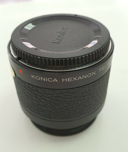 Konica Hexanon Teleconverter AR 2X 8461677 im Topzustand mit Konica Orig. CASE