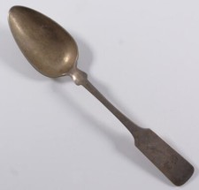 Silberl&ouml;ffel L&ouml;ffel Silber 12l&ouml;tig Deutschland um 1850 Monogramm EJ