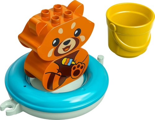 LEGO 10964 DUPLO Divertimento in Vasca da Bagno: Panda Nuotante, Giocattolo da Bagno per Bambini - Foto 2 di 3