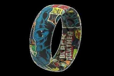 Marvel Groove Life "Black Panther Classic Comic" Silicone Ring Size 13