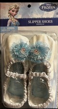 Disney Frozen Elsa Slipper Shoes Brand New In Package Halloween/Dress Up/Costume
