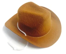 Tan Western Cowboy Hat for 18 inch Girl Dolls Accessories Clothes