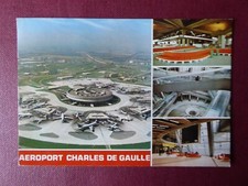 POSTCARD POSTCARD AIRPORT PARIS ADP CDG ROISSY CHARLES DE GAULLE AIRPORT