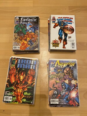 Marvel Comics Sammlung 1-13 (1997) Iron Man, Fantastic 4, Avengers, Capt.America