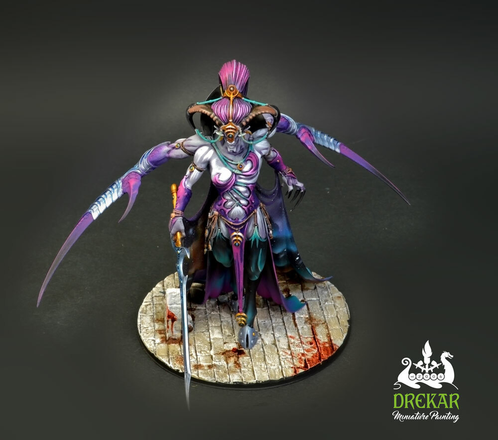 Keeper of Secrets Slaanesh ** COMMISSION ** painting | eBay