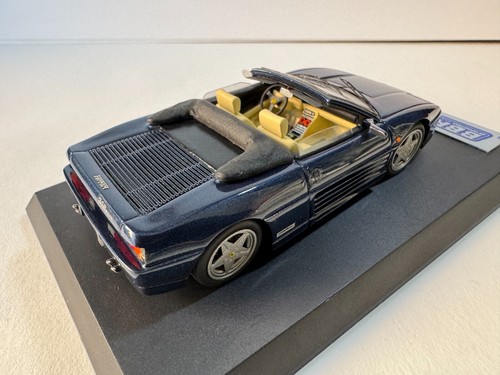 BBR CAR MODELS FERRARI 348 CABRIOLET BLUE 1993, ITALY - Imagen 7 de 10
