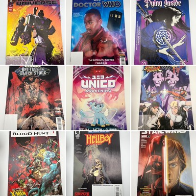 FCBD 2024 Unico Conan Hellboy Energon Universe Dying Young Dr Who Star Wars