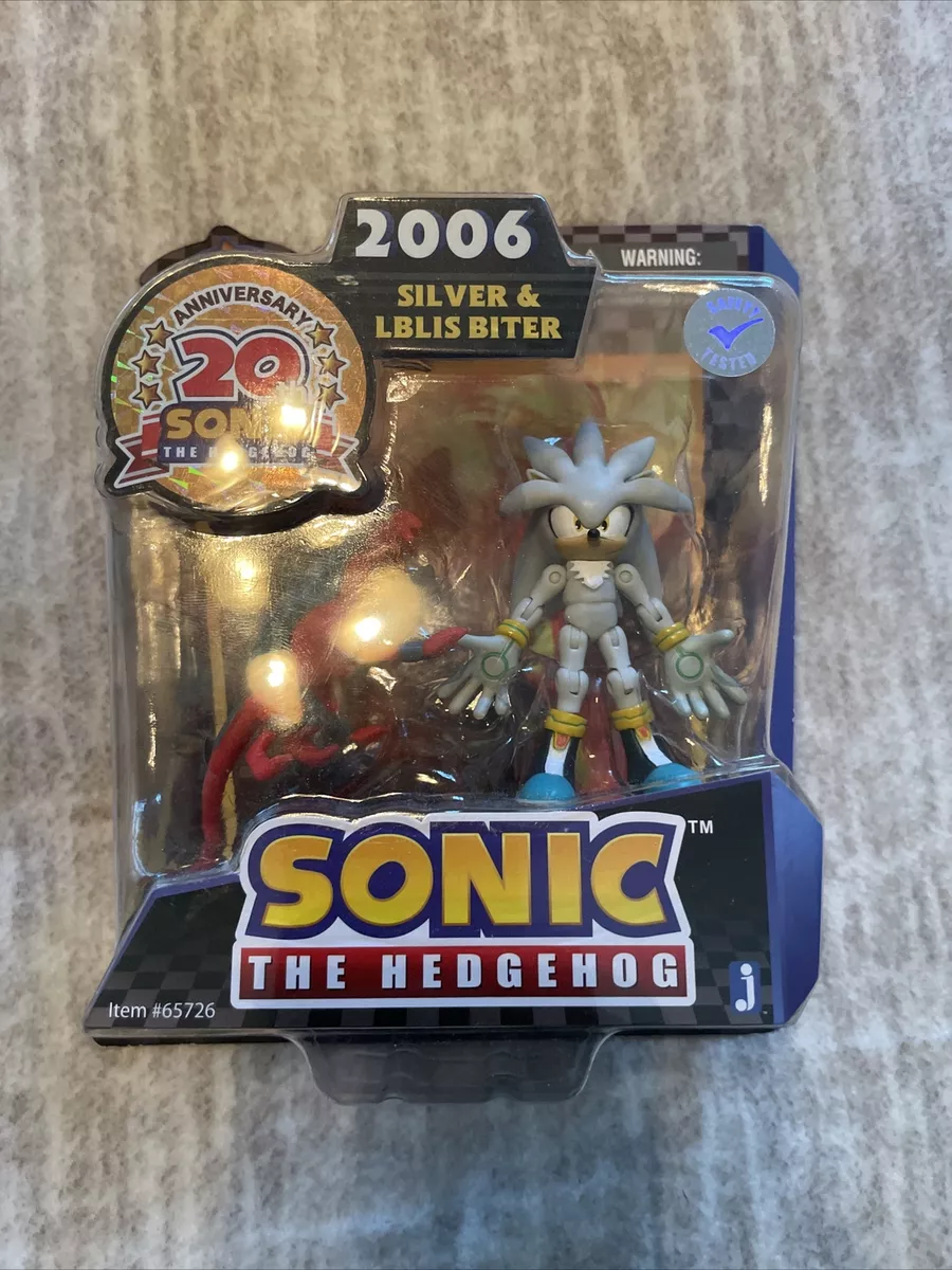 Sonic The Hedgehog 20th Anniversary 2006 Silver & Iblis Biter